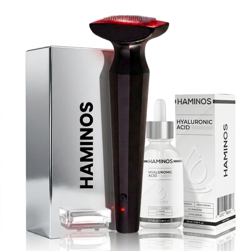 Trattamento antietà con derma stamp HAMINOS