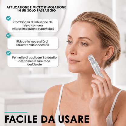 Trattamento antietà con aqua stamp