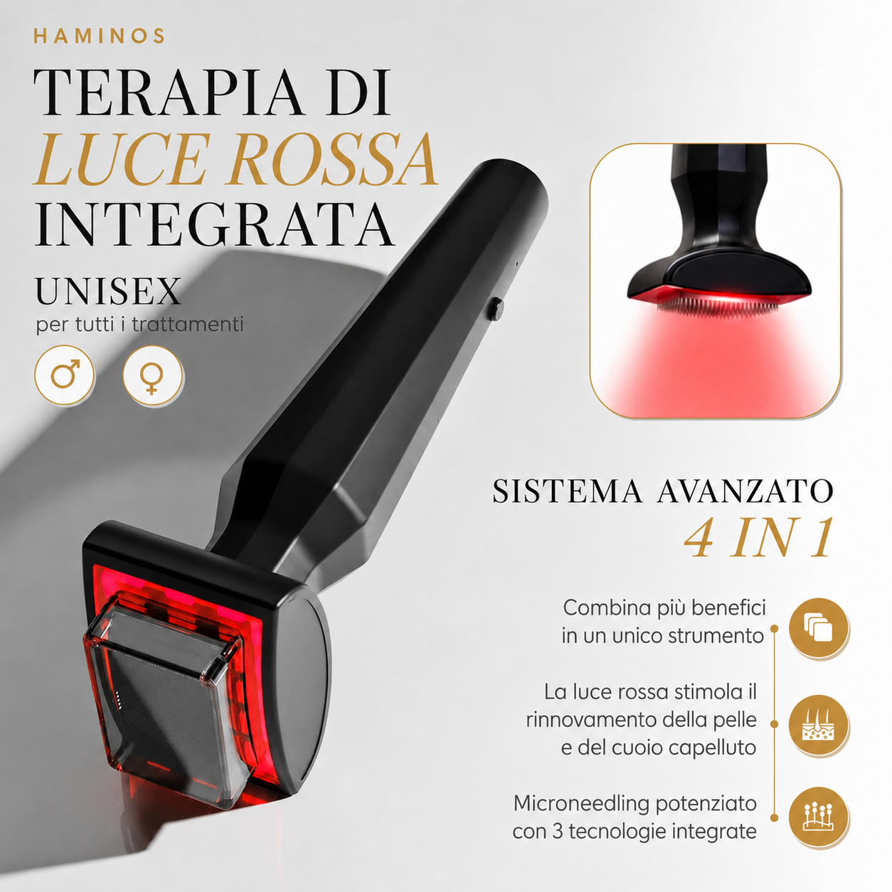 Derma Stamp | Microneedling | Tecnologia 4 in 1