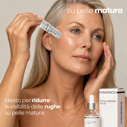 Trattamento antietà con aqua stamp