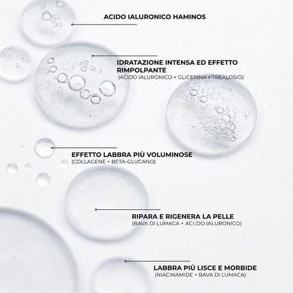 Trattamento per le labbra con derma roller