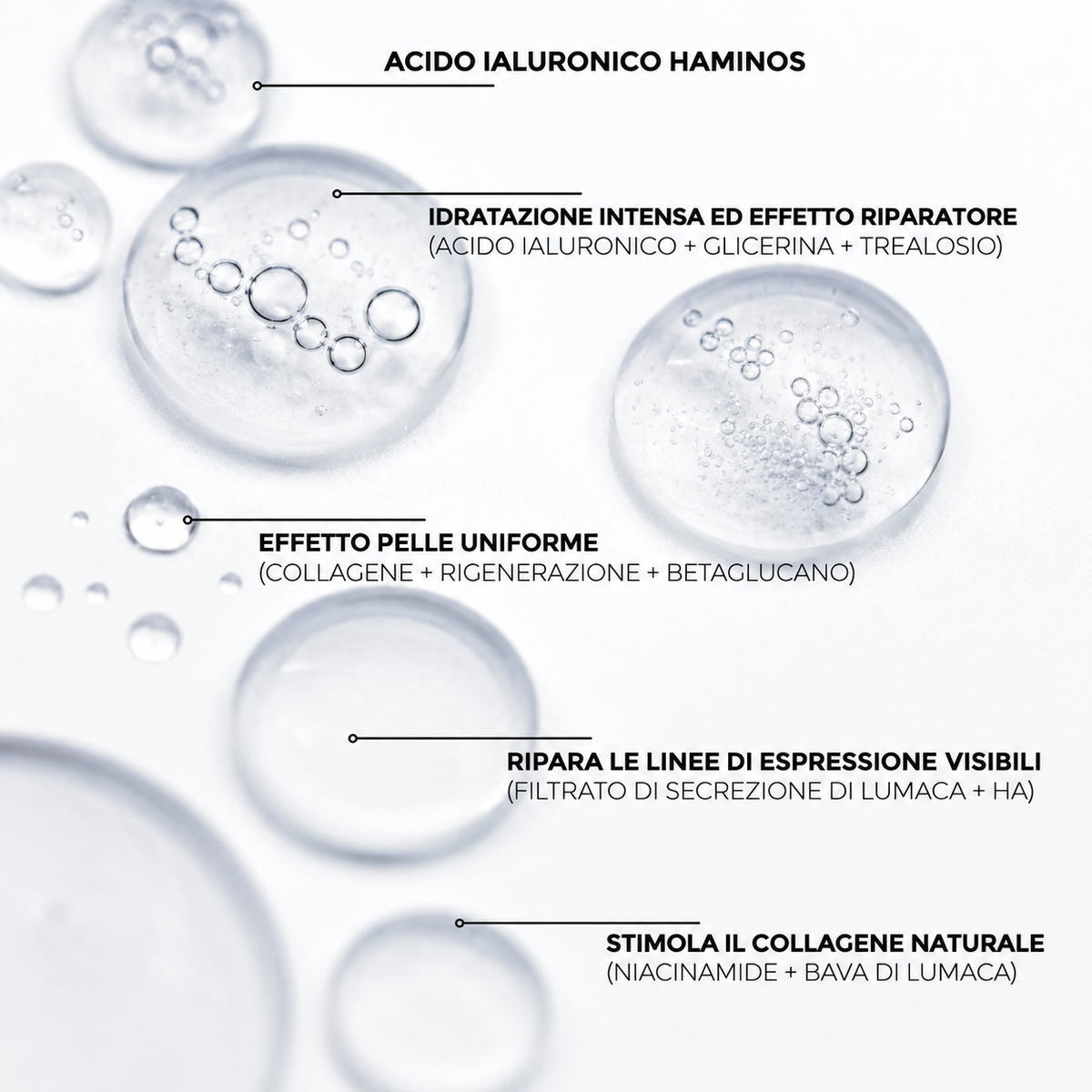 Trattamento antietà con aqua stamp