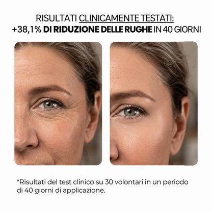 Trattamento antietà con aqua stamp