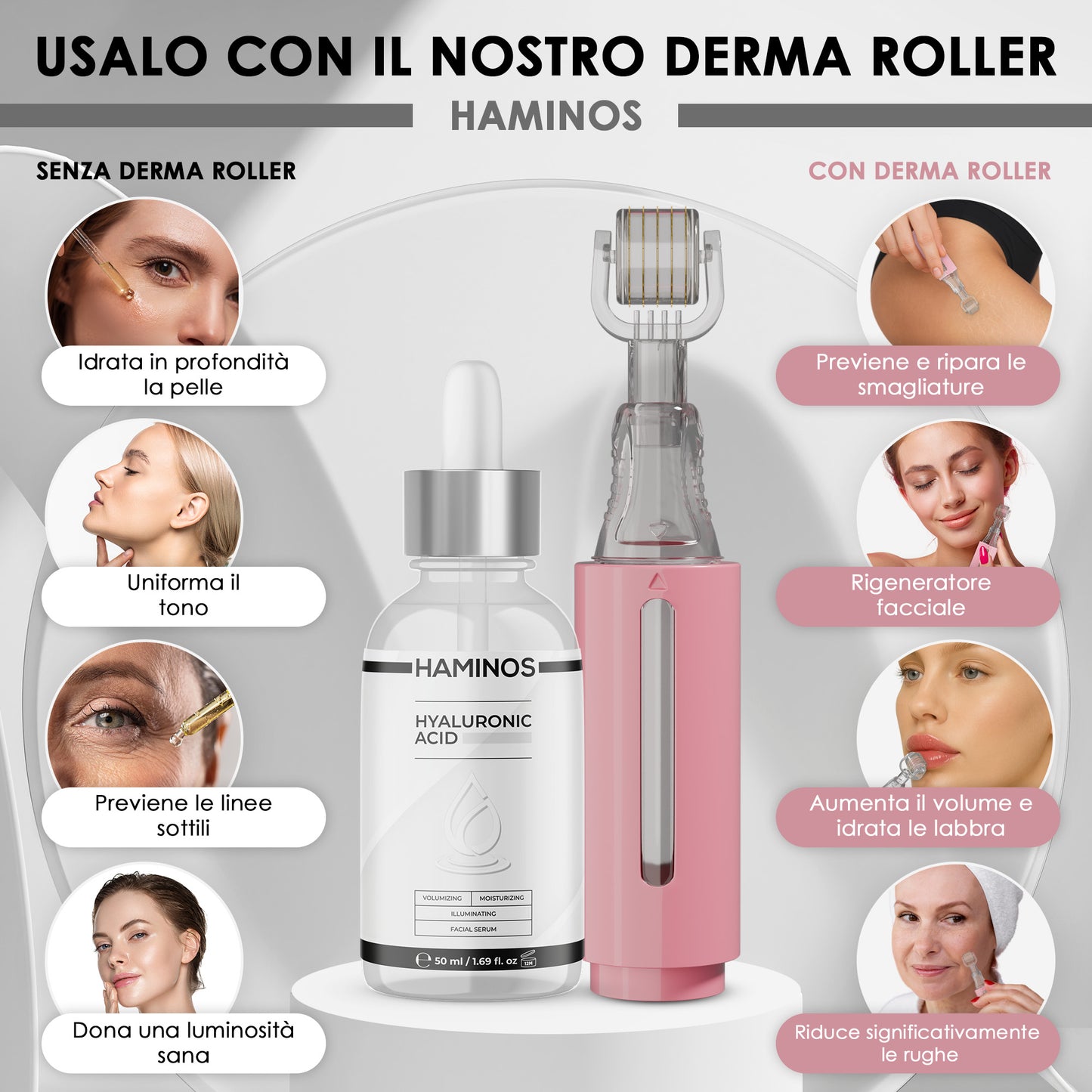 Siero all’acido ialuronico 50 ml