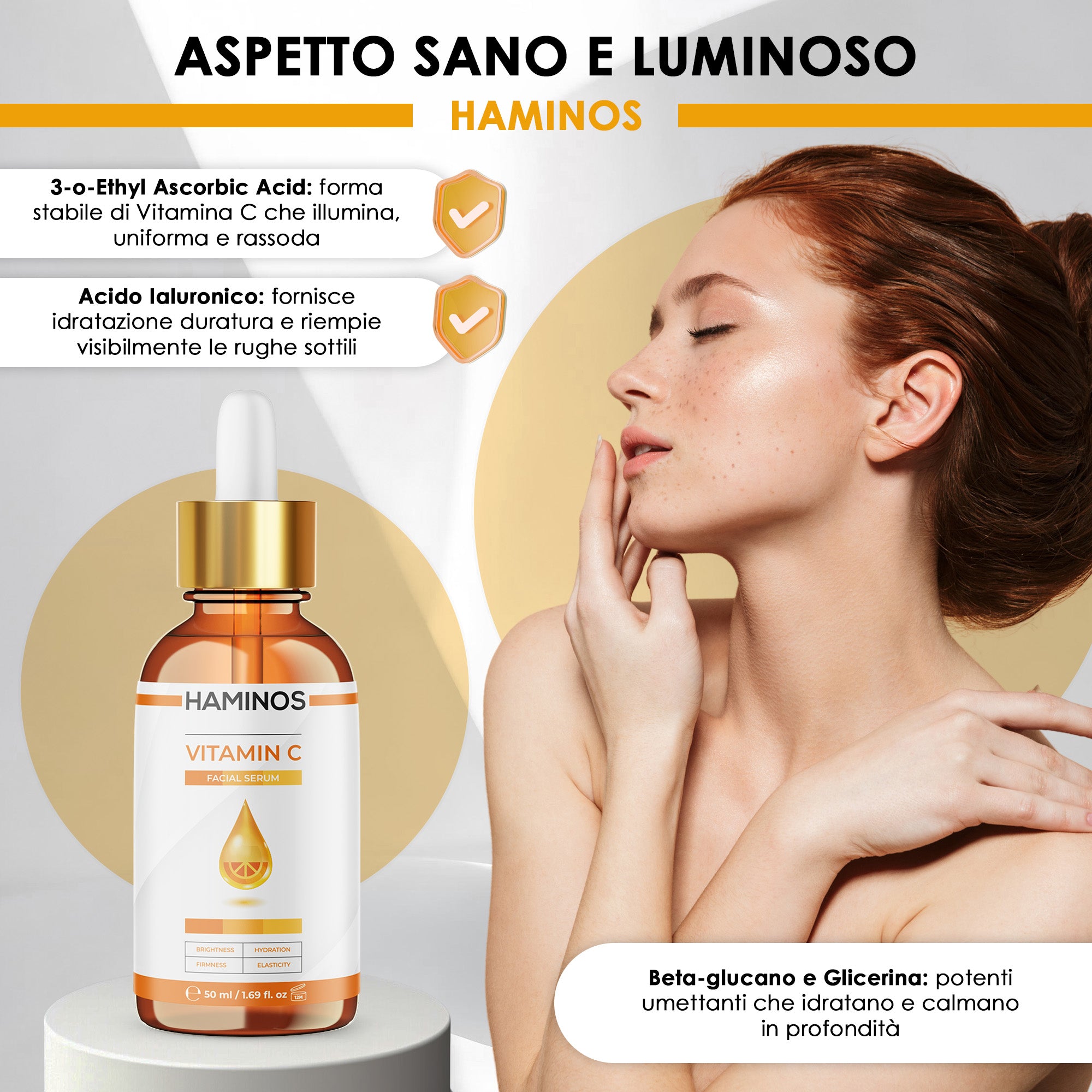 Siero alla Vitamina C 50 ml | HAMINOS®
