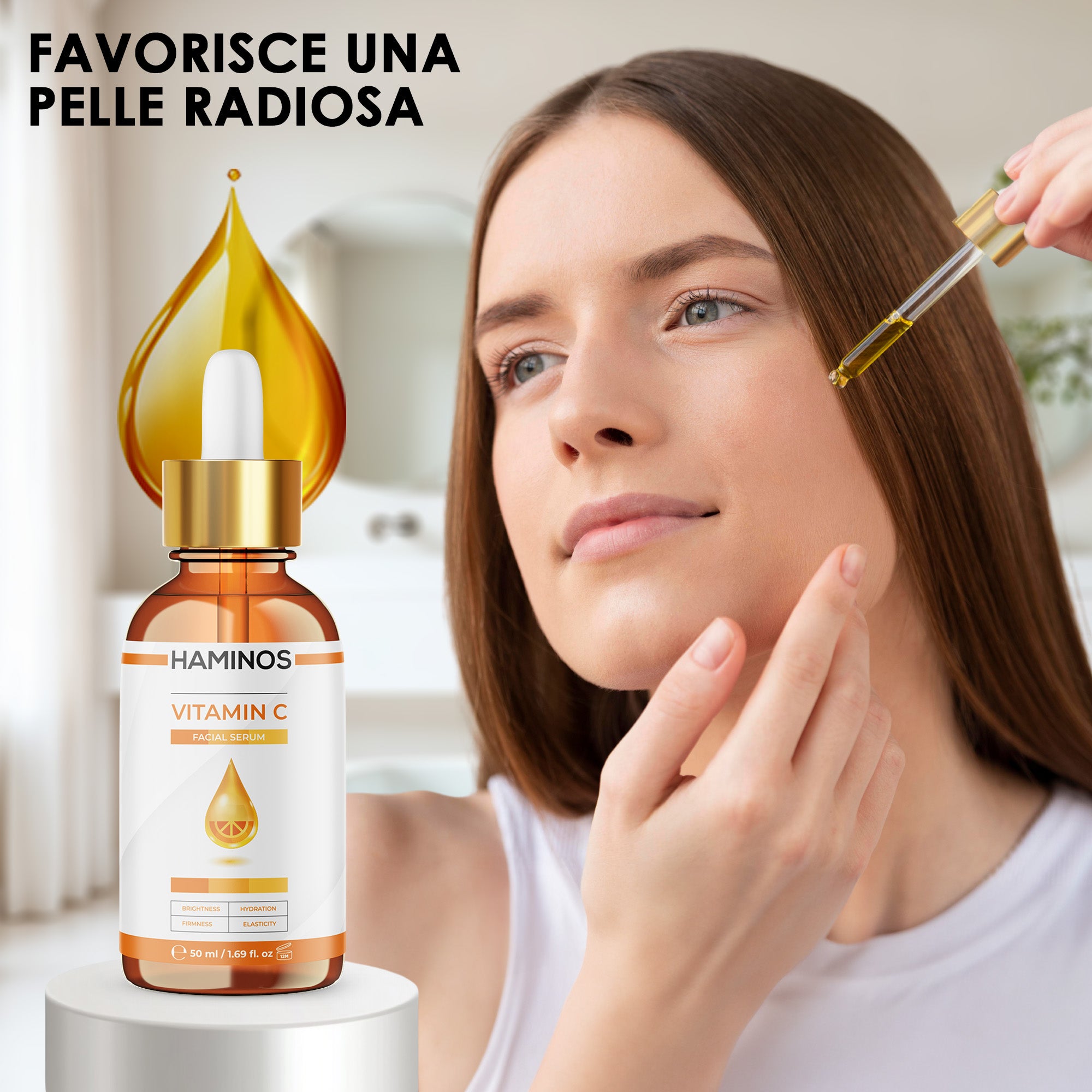 Siero alla Vitamina C 50 ml | HAMINOS®