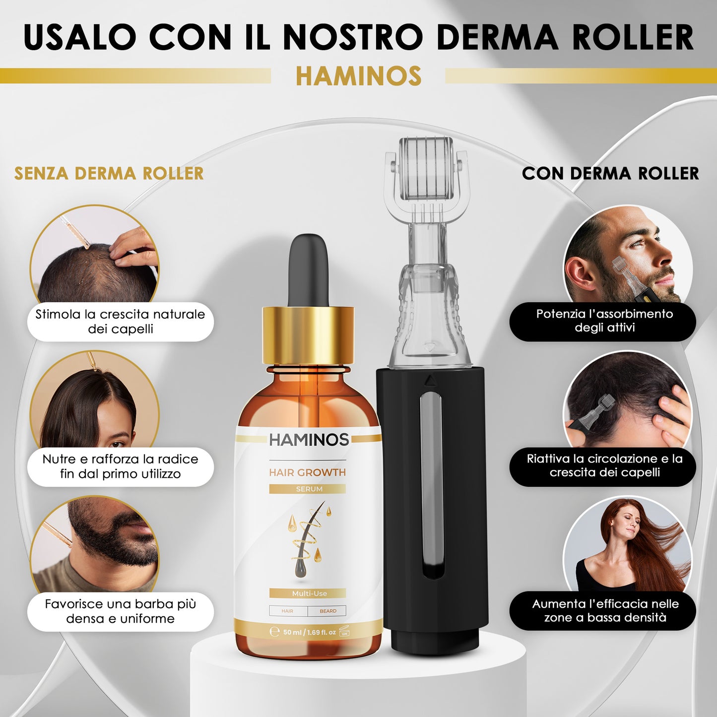 Siero per la crescita dei capelli 50 ml