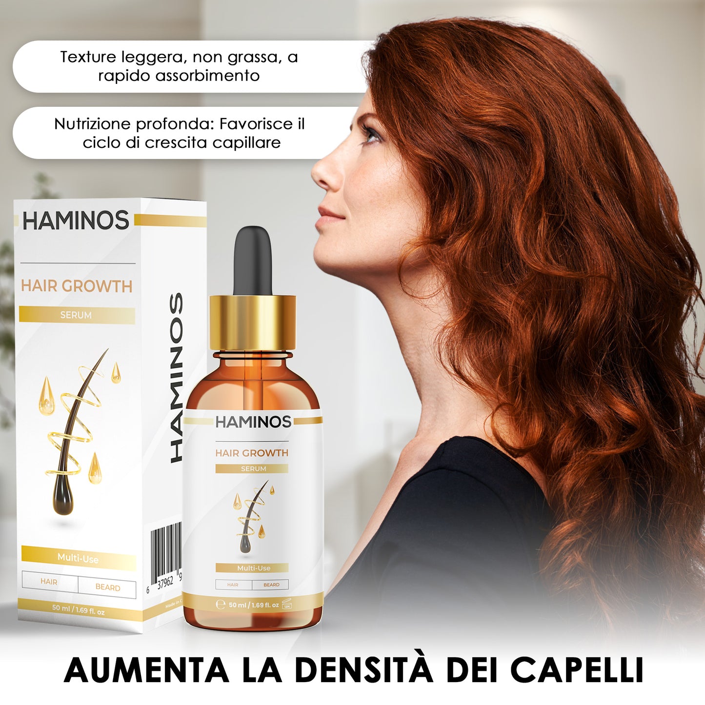 Siero per la crescita dei capelli 50 ml