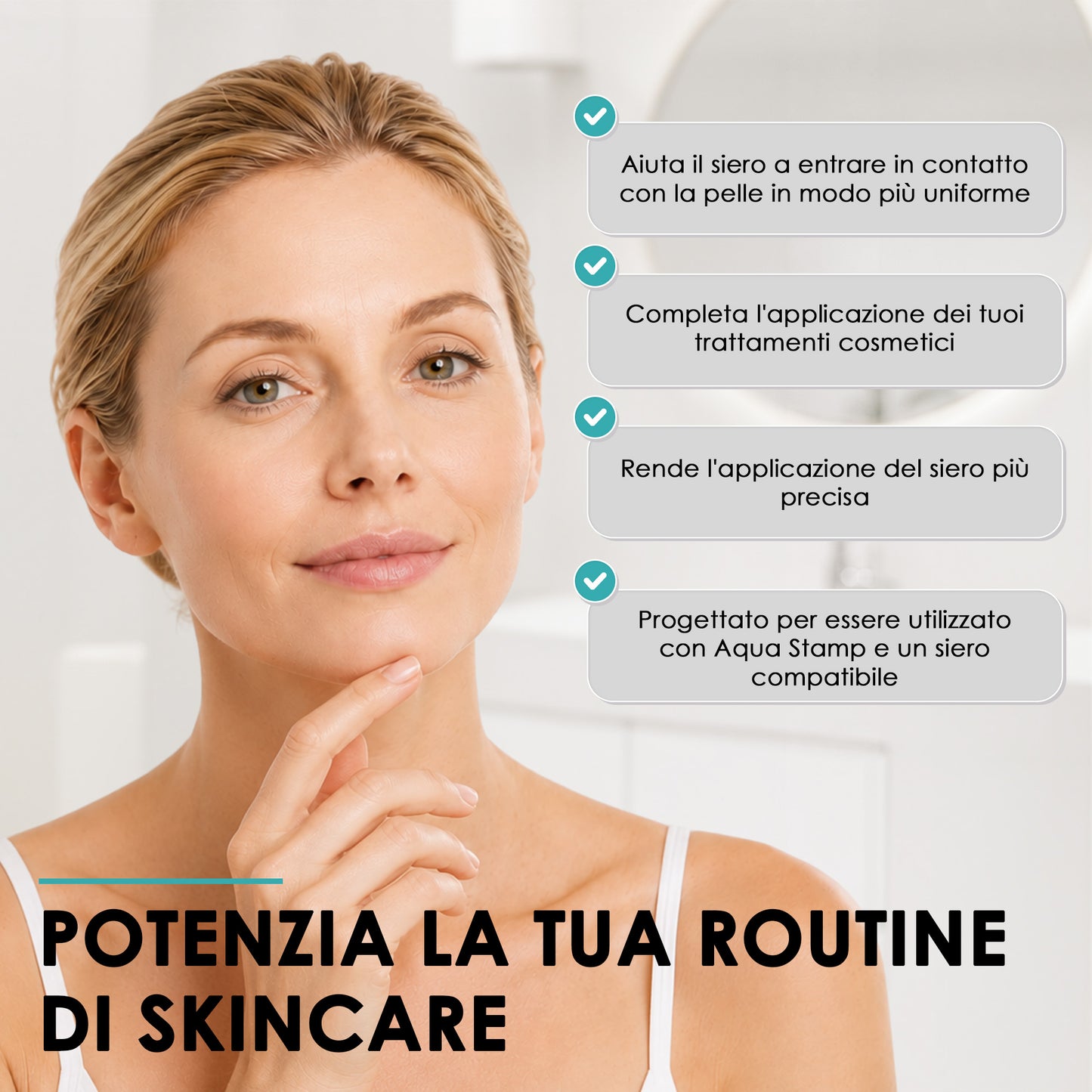 Testine di ricambio Aqua Stamp | Confezione da 2