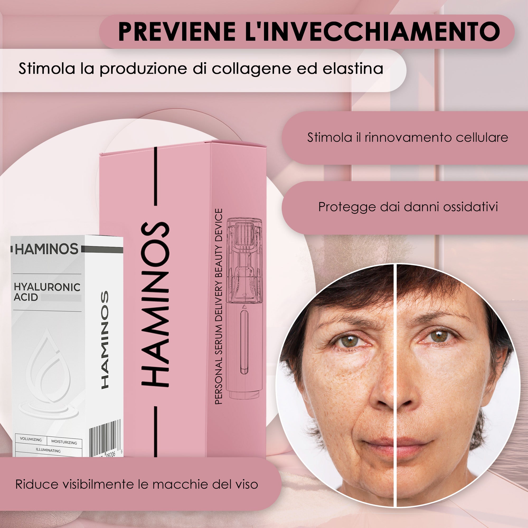 Trattamento Antietà e Nutriente | HAMINOS®