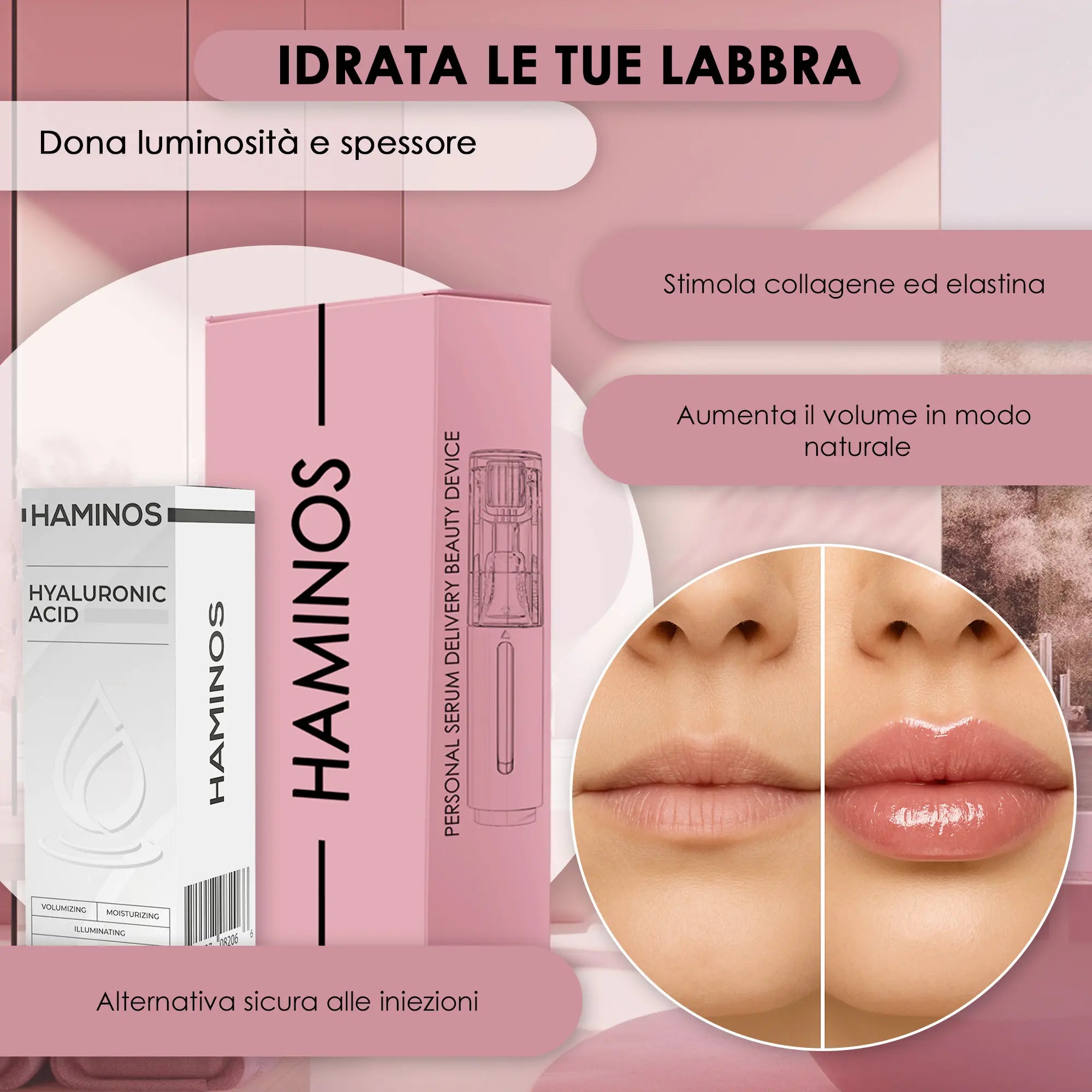 Trattamento Labbra | HAMINOS®