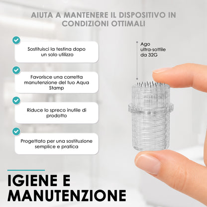 Testine di ricambio Aqua Stamp | Confezione da 2