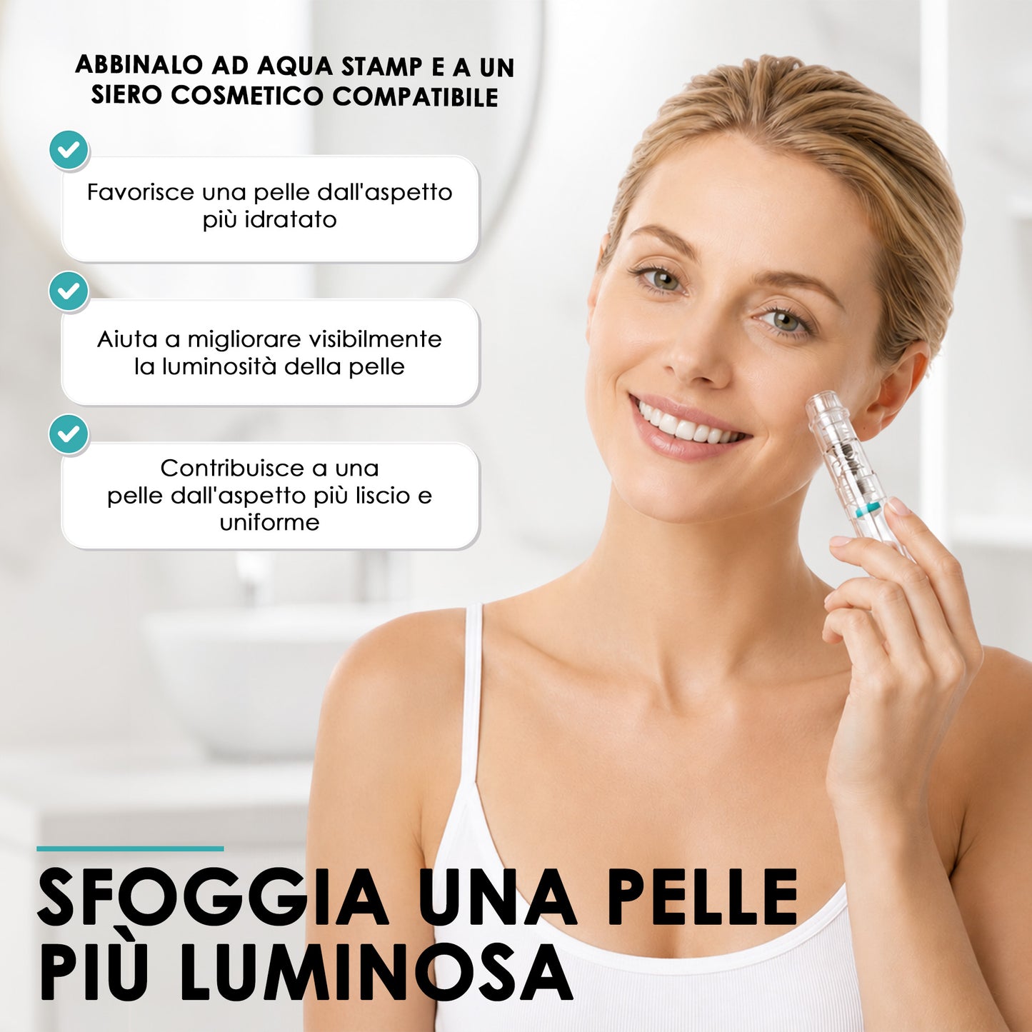 Testine di ricambio Aqua Stamp | Confezione da 2
